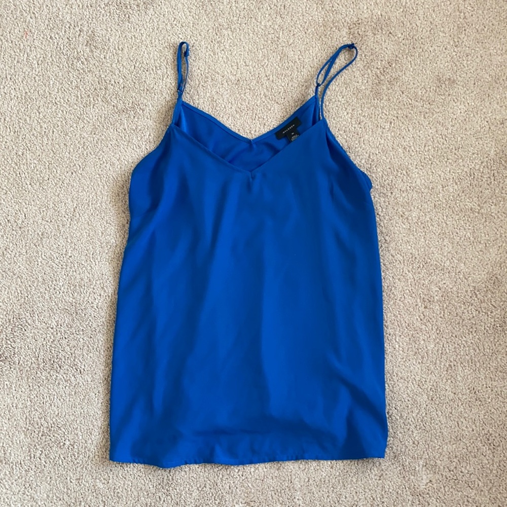 Blue halogen tank top size m - Picture 1 of 3